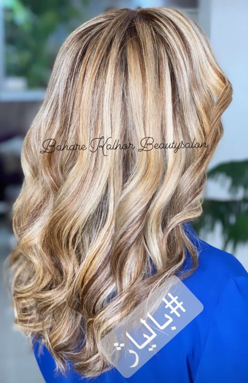 رنگ و لایت مو