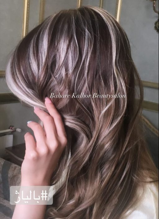 رنگ و لایت مو