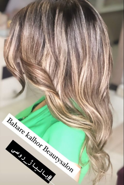 رنگ و لایت مو