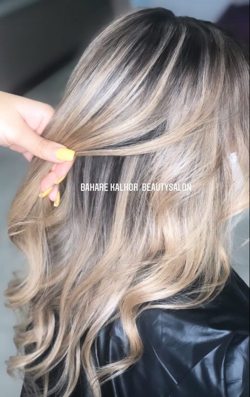 رنگ و لایت مو